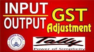 Input output GST Adjustment Entries in Tally ERP-9 Part-31|Tally GST for GST Return Adjustment