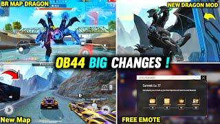 New Changes OB44 Upcoming Update  Free Fire New Map New BR Big Dragon Game Ob44