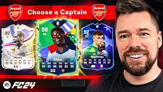 Arsenal Past & Present Draft Challenge! FC24 Ultimate Team