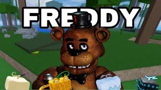 Becoming FREDDY FAZBEAR in Blox Fruits (Roblox)