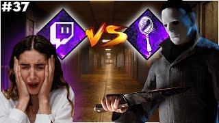 SCRATCHED MIRROR MYERS VS TWITCH STREAMERS #37 | Dead By Daylight