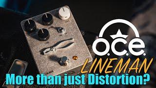 O.C.E. Pedals Lineman Distortion - TOTAL Transparency to Stoner Fuzz...It does it ALL!!