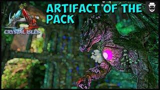 ARK Crystal Isles Artifact Of The Pack Location