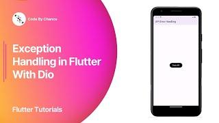 Exception Handling in Flutter with Dio: Effective Error Management for API | Flutter Tutorials