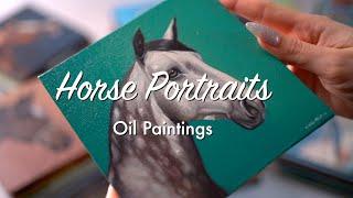 Horse Portraits. Oil Paintings. Tour. My Artworks. ART