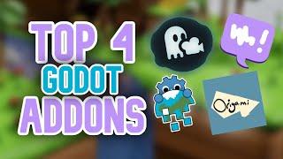 The 4 MUST Have ADDONS for Godot 4