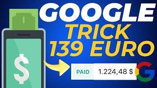 139€ PASSIV mit GOOGLE Trick verdienen (NEUE METHODE) Clever Geld mit Linkvertise & Google verdienen