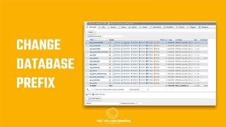 WordPress security: How to change db prefix for WordPress database? | 2022