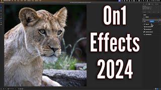 BRAND NEW: On1 Effects 2024