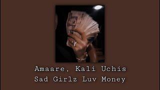 Amaare, Kali Uchis - Sad Girlz Luv Money Remix (8D + slowed)| Use Headphones