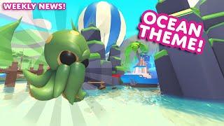 🪙Steal CRANKY'S TREASURE In The Ocean Theme Update! Last Week of Galactic! Adopt Me! Weekly News!