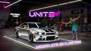 NFS HEAT UNITΞ | FULL CUSTOMIZING & TUNING THE  NISSAN GTR SKYLINE R34 