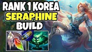 Challenger support tests out RANK ONE KOREA's NEW SERAPHINE BUILD - 14.10 League of Legends