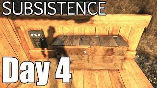 Subsistence - DAY 4 - Almost a Home - More Mistakes Made