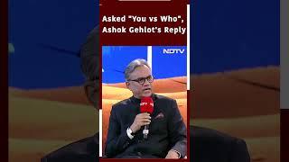 Gehlot Vs Who In Rajasthan? Ashok Gehlot’s Interesting Answer To NDTV's Question