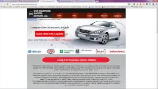 Auto Insurance Ontario Quote Canada