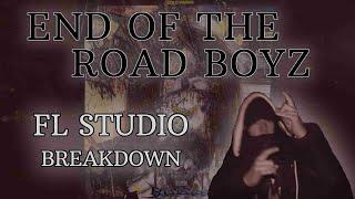 bladee - END OF THE ROAD BOYZ (FL Studio instrumental breakdown)