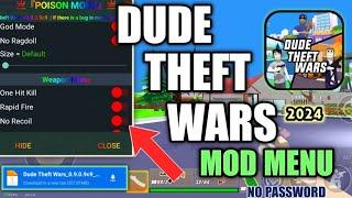 DUDE THEFT WARS MOD MENU V.0.9.0.9C9 MEDIAFIRE | LINK IN DESCRIPTION | NO PASSWORD/KEY