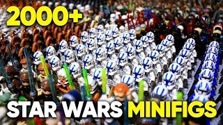 Моя Коллекция Минифигурок ЛЕГО Звездные Войны 2000+ штук! Лего Человечки
