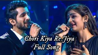 Ankush And Priyanshi Performance || Chori Kiya Re Jiya || Duet Performance || Singing Hub