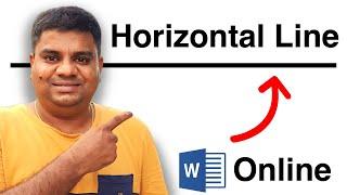 How To Insert Horizontal Line In Word - [ Online ]
