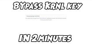 Bypass Krnl Key in just 2 Minutes