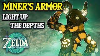 How To Get The Miner’s Armor Set [Glow in the Dark]