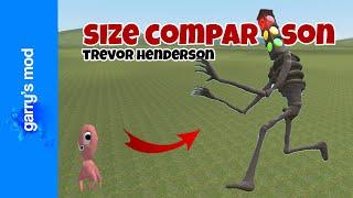 size comparison LIL NUGGET to TRAFFIC LIGHT HEAD | Trevor Henderson | GARRY'S MOD