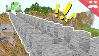 Self Building Bridges in Minecraft 1.20