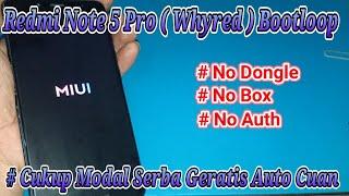 Cara Flash Redmi Note 5 Pro  (Whyred) MIUI 12 Fix Bootloop Auto Done Modal Serba Geratis !