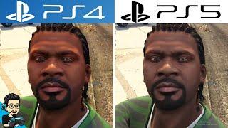 GTA V - PS4 vs PS5 Official Upgrade - Graphics Comparison