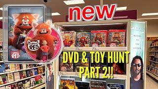 Turning Red DVD & Toy Hunt Part 2! Turning Red Unboxing, Sonic The Hedgehog 2, Super Mario finds!
