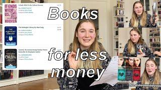 where to buy books for cheap