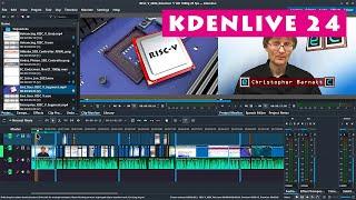 Kdenlive 24: Free & Open Source Video Editor
