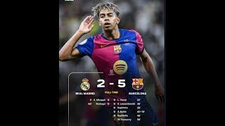 Real Madrid vs Barcelona 2nd Half Full!