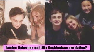 Jaeden Lieberher dating Lilia Buckingham ?