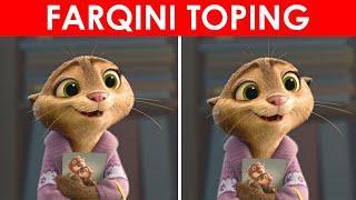 Siz rasmdagi farqini topolmaysiz // Farqini toping