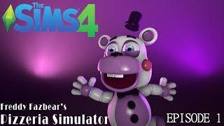 The Sims 4 Freddy Fazbear's Pizzeria Simulator - Episode 1 - CREATE A SIM!