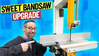 A SWEET Bandsaw Upgrade! | Laguna DriftMaster Review