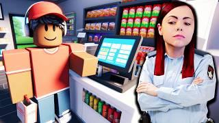 BIZTONSÁGI ŐR LETTEM! ‍️ - The Convenience Store - Roblox