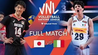  JPN vs.  ITA - Full Match | Men's VNL 2021