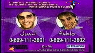 PROMO OPERACION TRINFO PRIMERA TEMPORADA - TELEFE AÑO 2003