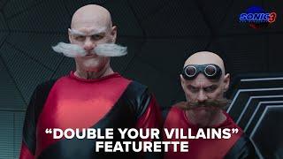 Sonic the Hedgehog 3 | "Double Your Villains" Featurette (2024 Movie) - Jim Carrey