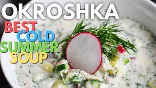 OKROSHKA - The Most Loved Refreshing Summer Soup from Eastern Europe | Lose Weight Focus Recipe