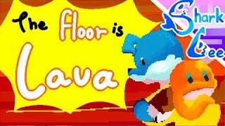 [SharkLee's animation meme]The Floor is LAVA(original by PaintedSerenity)