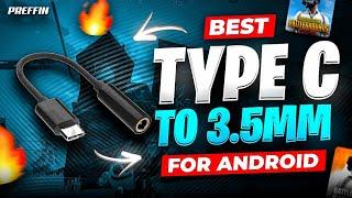 Best Type C to 3.5mm Connector | Best Type C to 3.5mm jack for Gaming