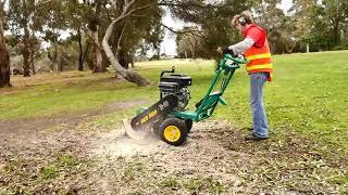 Red Roo SH400 Stump Grinder For Hire - Warragul Drouin PH 0356 235005