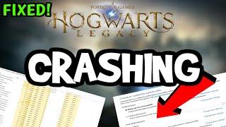 How To Fix Hogwarts Legacy Crashing! (100% FIX)