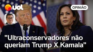 Tales Faria: 'Ultraconservadores não queriam ter Kamala Harris contra Trump'