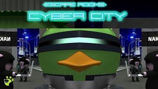 Cyber City Escape Rooms 脱出ゲーム 攻略 Full Walkthrough (Nakayubi)